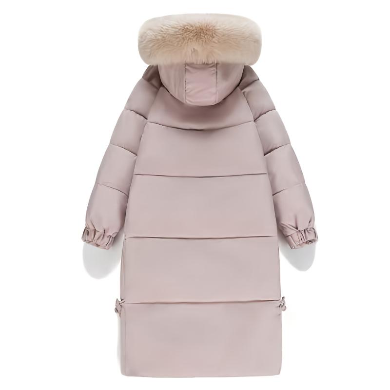 Winter New Arrival High-End Padded Coat for Women, Long Knee-Length Korean Style Thickened Padded Outerwear
