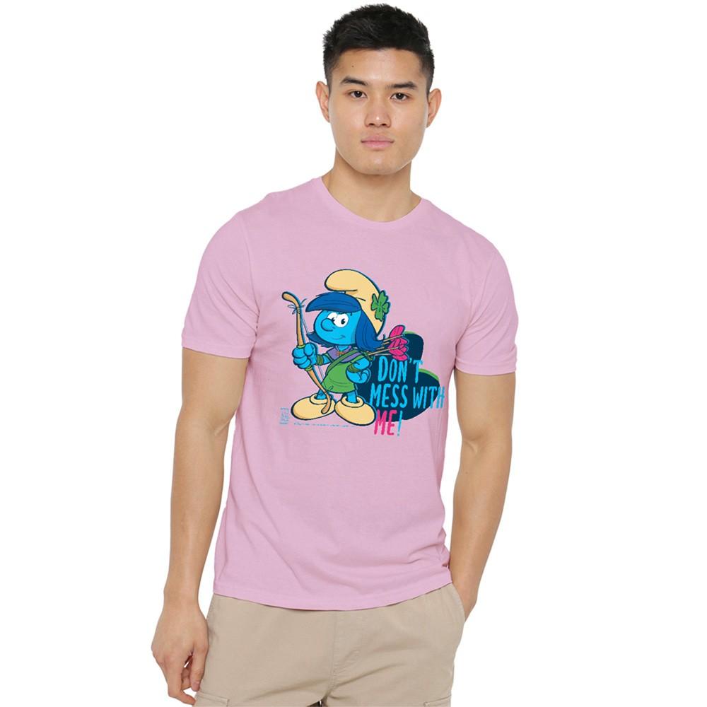 Smurfs Smurfstorm Don T Mess With Me! T-Shirt S-4XL Pink XXXXL