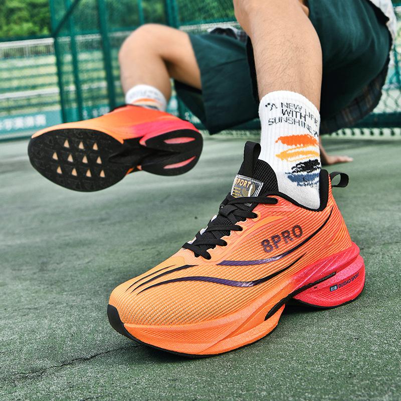 Chitu 8pro running shoes boys carbon plate ultra-light soft sole shock absorption summer mesh breathable children's shoes