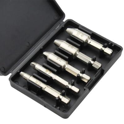 Zestaw do usuwania uszkodzonych śrub  Łatwe usuwanie zerwanych lub uszkodzonych śrub HSS Usuwaki do zerwanych śrub