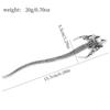 Retro Viking Women's Hair Stick Retro Norse Mythical Dragon Hair Needles Medieval Hairstyles Witch Headwear Hair Accessories