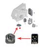 Automotive Accessory for 530i 540i F90 2017-2020 DRL LED Board 63117214939 63117214940 Daytime Running Light Module
