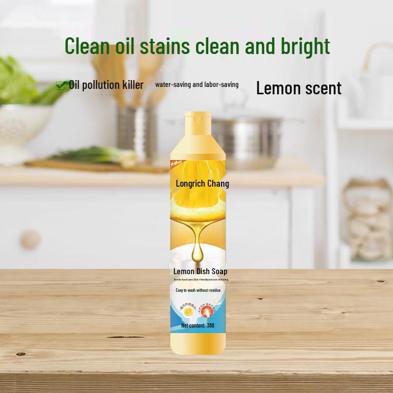 Longliqi Lemon Dish Soap 3-Pack
