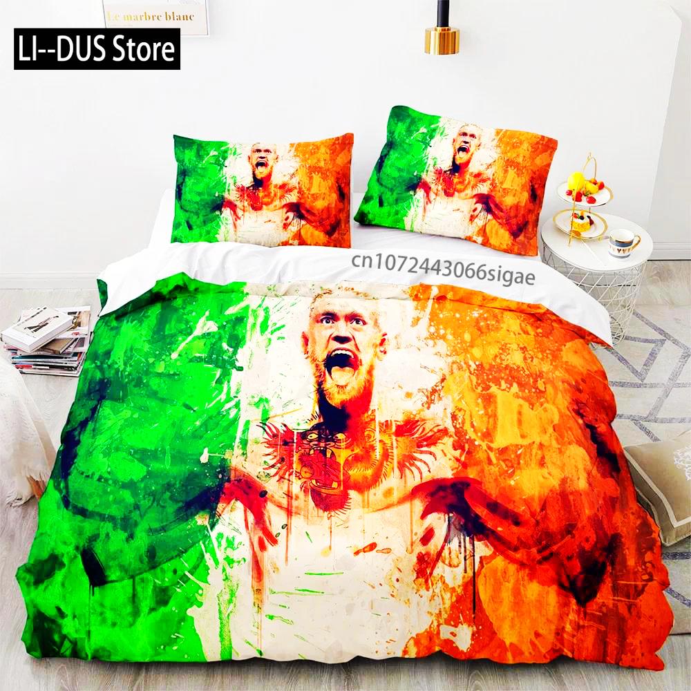 2025 WWE RAW Single Double Wrestling Bedding Set Queen King Size Duvet Cover For Boys Bedroom 3D Print Quilt Cover Pillowcase