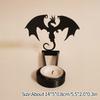 Halloween Ghost Candle Holder Funny Halloween Christmas Candlestick Stand Devil Xmas Tree Shadow Projection Desktop Ornament