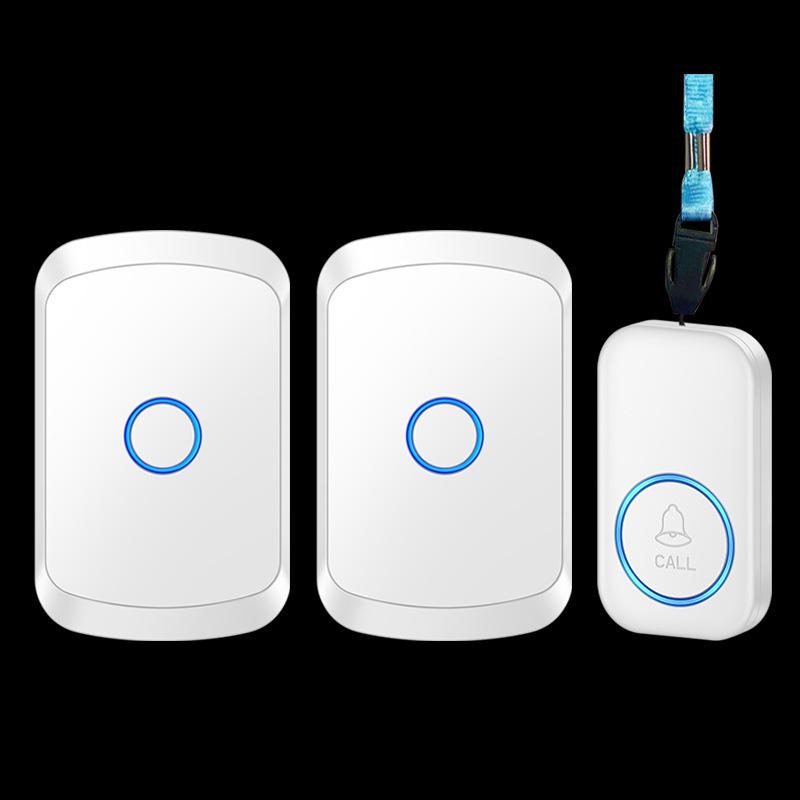 Elderly Bedside Wireless Call Bell for Help: One-Button Remote Alarm