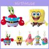 Super Soft Spongebob Patrick Star Squidward Plush Toy Pendant For Kids Girls Cute Kawaii Stuffed Doll Gift