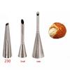 ZISIZ Stainless Steel Cream Puff Nozzle Baking Tool Set