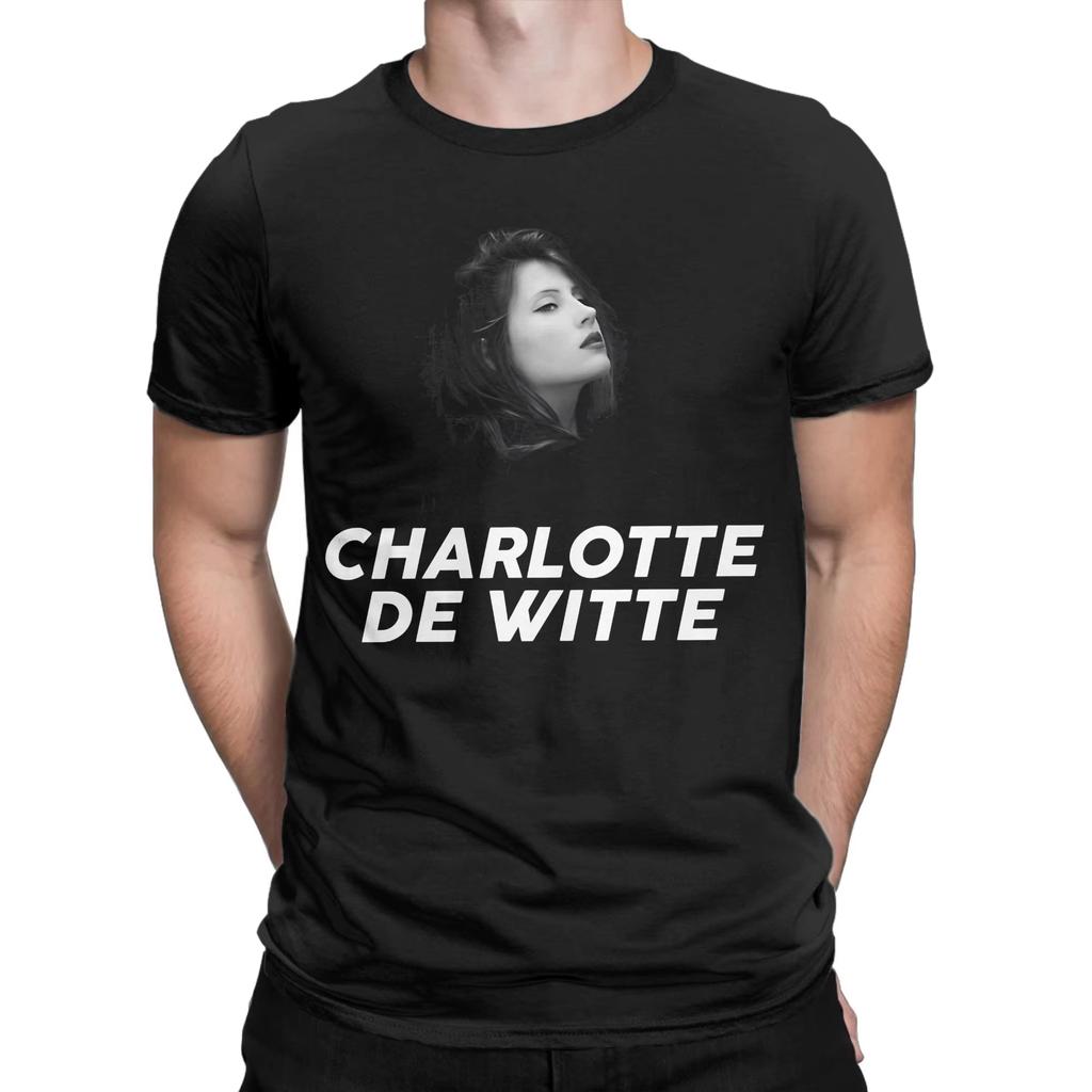 2026 Oversized Tričko Pláž Charlotte De Witte Vtipná Trička Bavlněné Tričko pro Muže Ženy Y2K Retro Tričko Hip Hop Streetwear Top