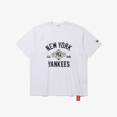 New Era New York Yankees T shirT 1958 whiTe