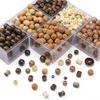 Wood Round Loose Beads For DIY Jewelry Making Bracelet Necklace