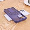 For Magsafe Fold Stand Holder Matte Case For Samsung S26 S25 S23 S24 Ultra Plus FE A57 A37 A17 A56 A55 A36 A26 A16 Cover