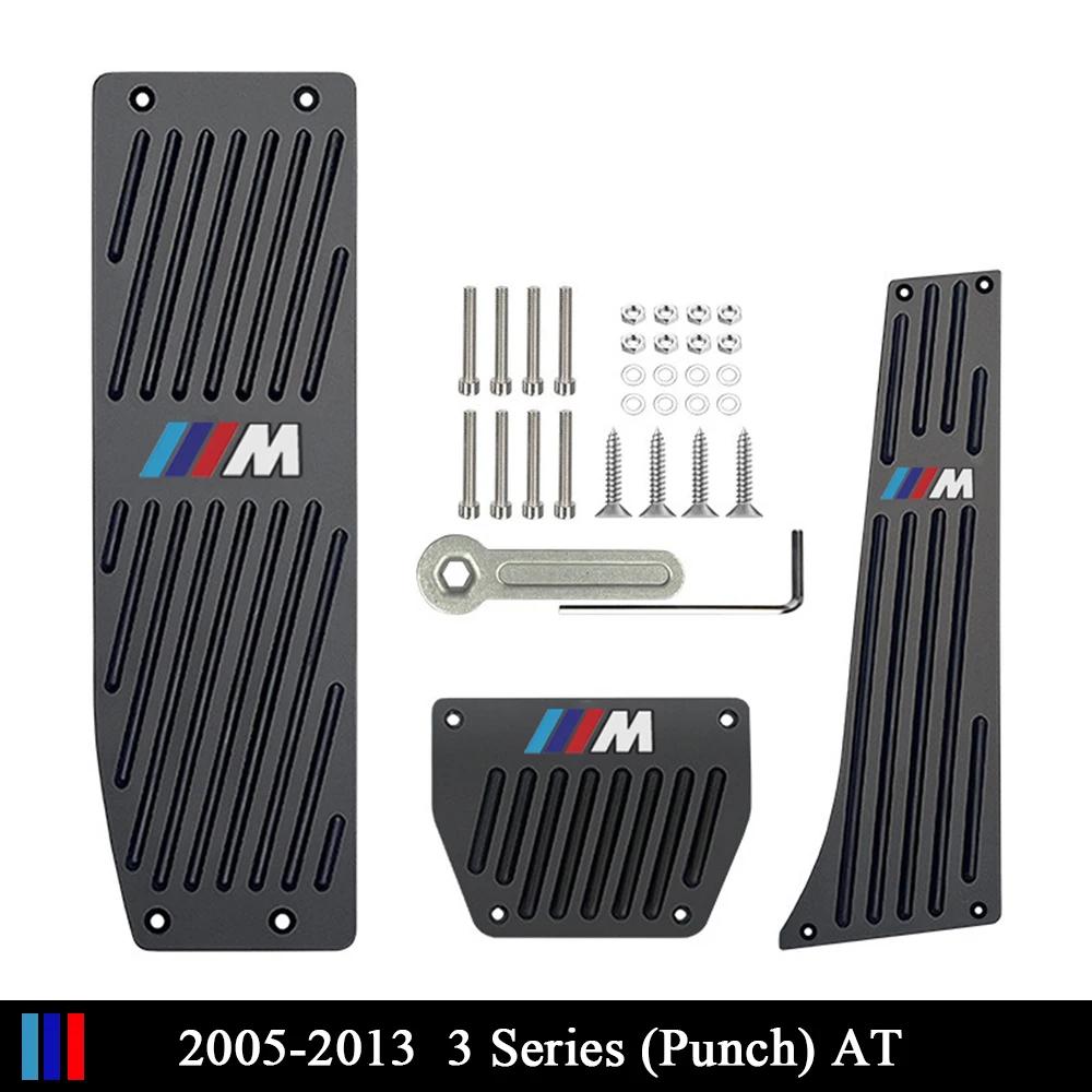 ITTH1 3 Pcs Brake Throttle Pedal Set for BMW 3 Series 2005-2025 Yeas E90 F30 G20 Stainless Steel Rubber Anti-Slip Pedal Car Accessorie