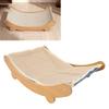Cat Hammock Chair Scratch Resistant Wooden Cat Rest Lounge Bed Furniture Protector Cat Scratcher Bed for Home