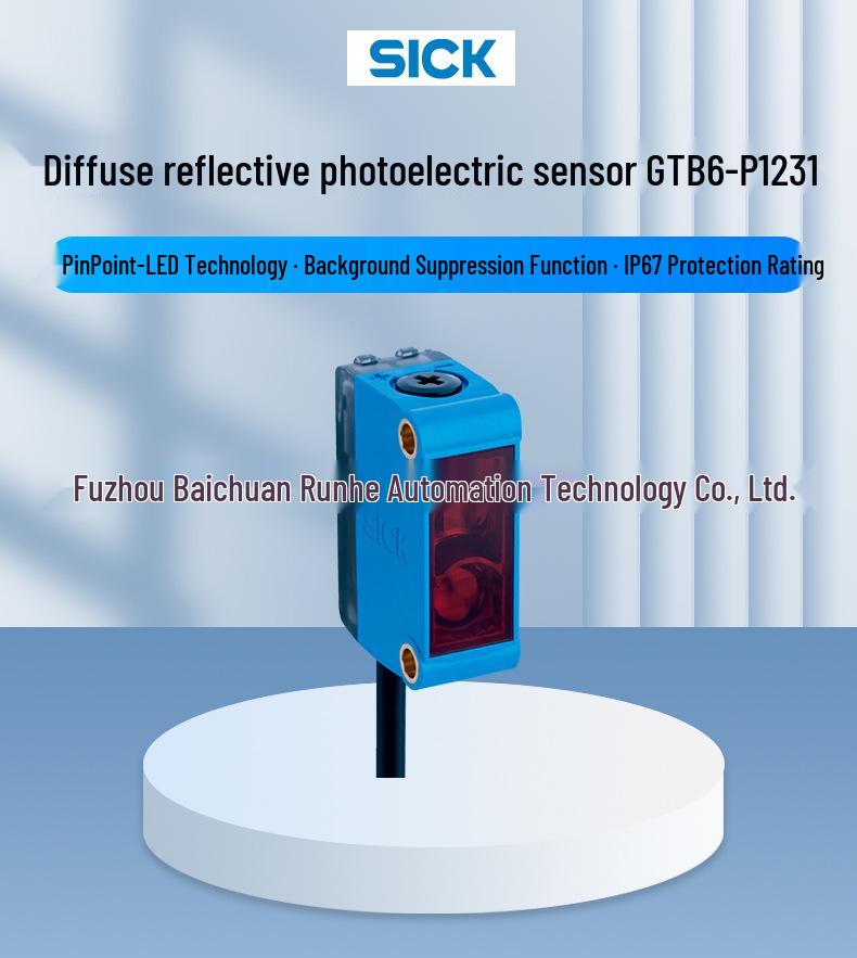 GTB6-P1231 Sick Sensor 1074135 Miniature Photoelectric Switch - Brand New Original Inquiry