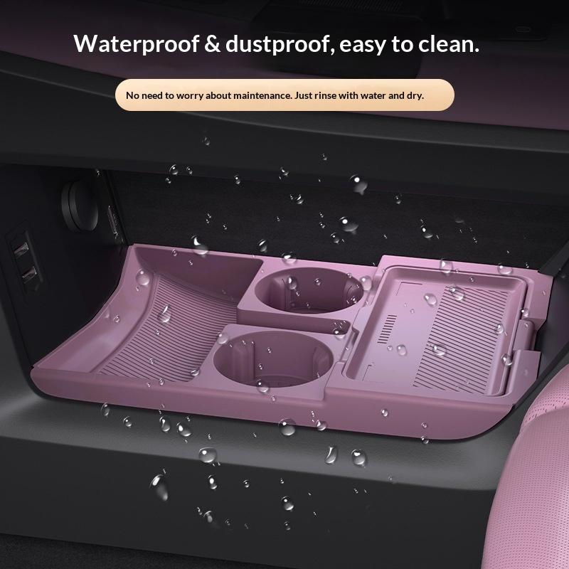 Suitable for 25 Models of Jietu Ziyu Zhi Central Control Storage Box Lower Storage Box Pad Car Supplies Interior Accessories