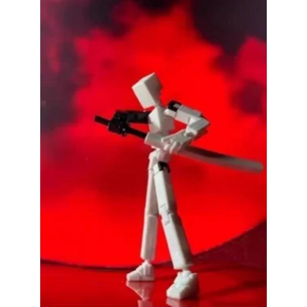 Multi-Jointed Movable Shapeshift Robot Lucky 13 Figure Toys 3D Printed Mannequin Dummy Figure Kids Adults Parent-children Game