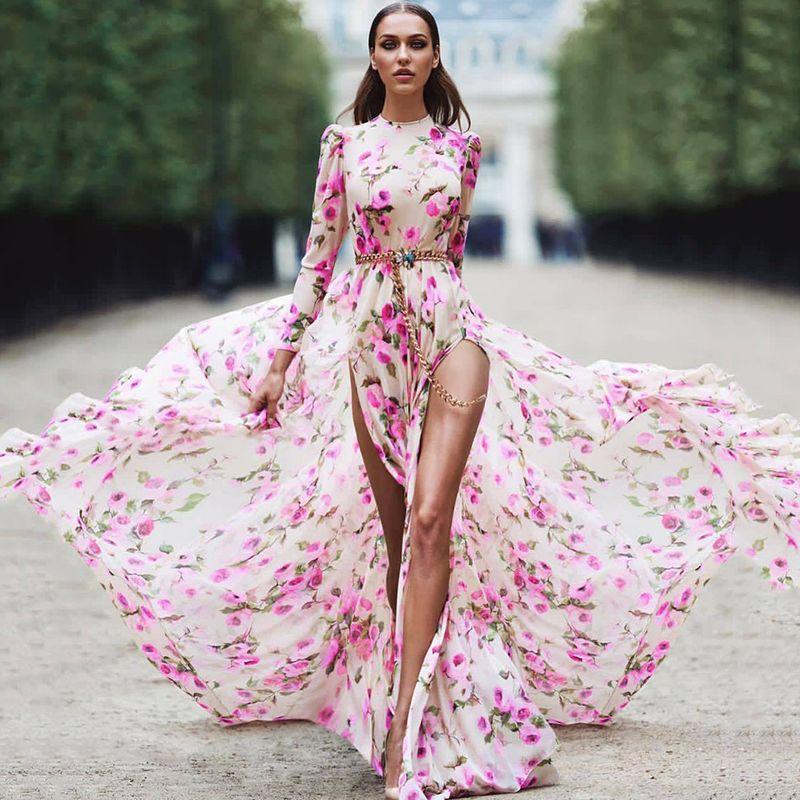 

2024 Printed Large Hem Slim Fashionable Beach Skirt Beach Skirt Big red flower XXXL