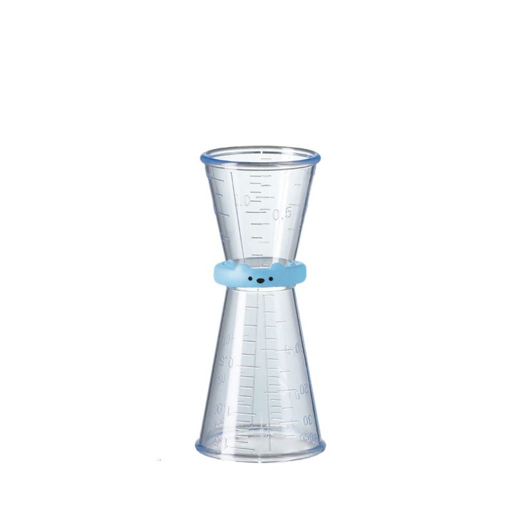 With Scale Shake Bottle Bear Pattern Measure Cup Lemon Crushing Hammer Milk Tea Shop
