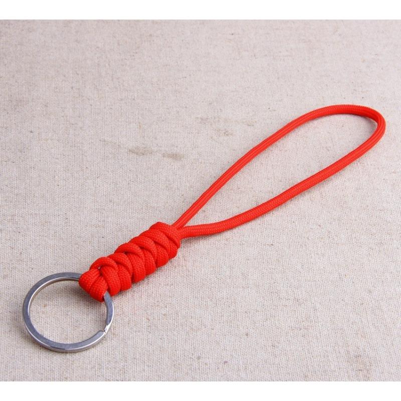 Renk Kombinasyonu Düğüm Cep Kordon Yaratıcı Kısa Örgülü Kordon Cep Telefonu Kılıfı Anahtarlık Ayrılabilir Anti-kayıp Halat Olabilir