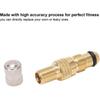 Valve Stem Air Liquid Valves Brass Tire Core Housings Replacement (Pack of 10