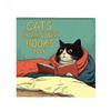 Cats Chillin' With Book 2026 Wall Calendar Funny Cat-Themed 12 Monthly Planner