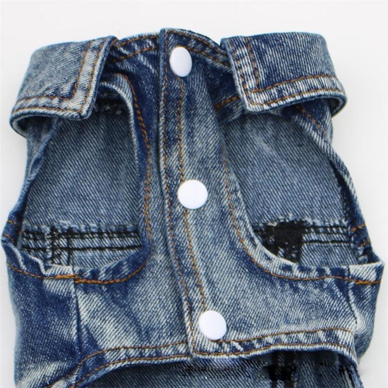 Pet Dog Fabric Vest with Hook Small Dog Spring Harness Bichon Vest Pullover 2 Leg Outfit Dog Photo Clothes