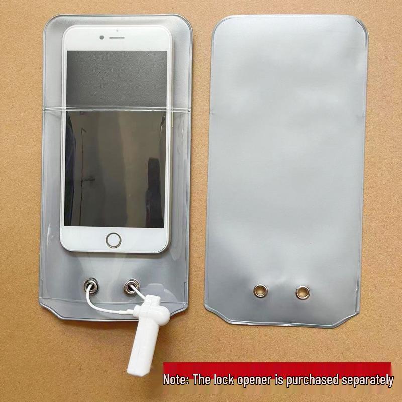 

Double Matte Privacy Phone Case with Lock for Workshop Use