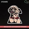Angry Chihuahua Stickers Car Stickers Funny Car Motorcycle Pvc Stickers Decals