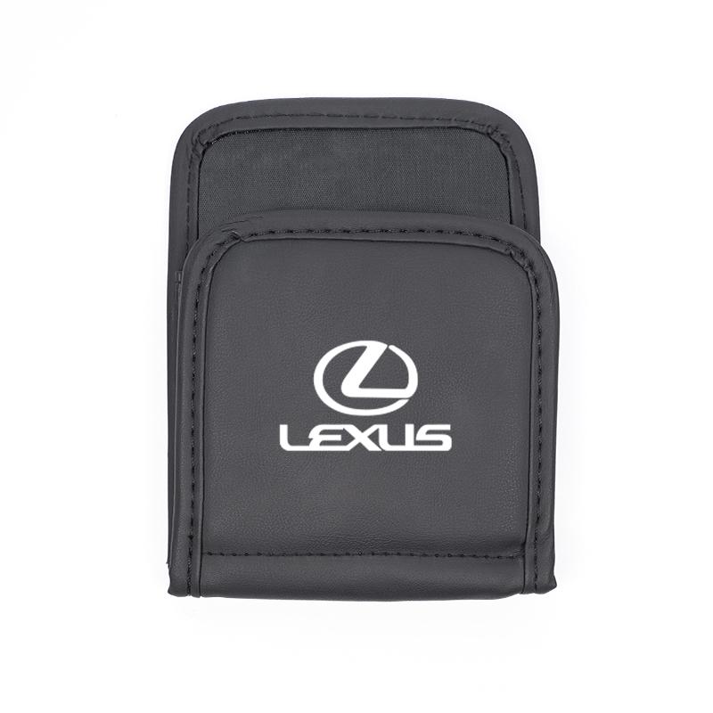 lexus Car Leather Storage Box Sorting Organize Bag Accessories For Lexus F SPORT ES RX NX LS UX LM LX GX LC RZ IS CT GS RC HS SC
