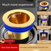 German Anti-Odor Floor Drain with All-Copper Core, Bathroom Drain Pipe Anti-Odor Universal Sealing Filter Cover, Insect-Proof