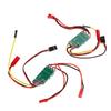 2pcs Brushed ESC Dual Way Bidirectional ESC for RC Model Boat Tank 130 180 Brushed Motor