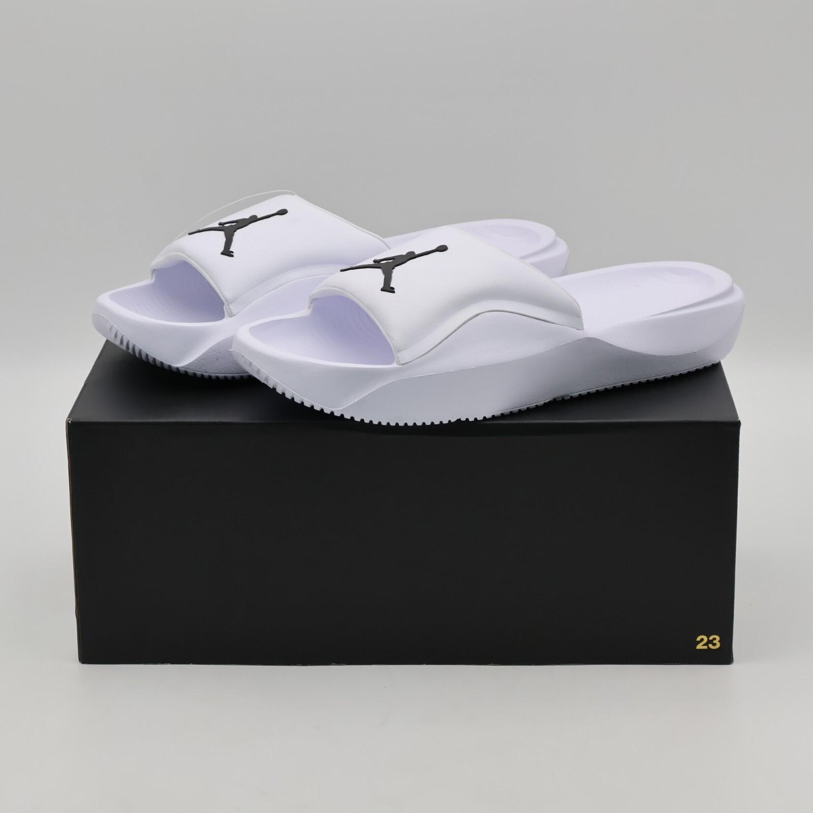 HF3263-100 Nike Jordan Franchise Slide White Black (Men s) 10
