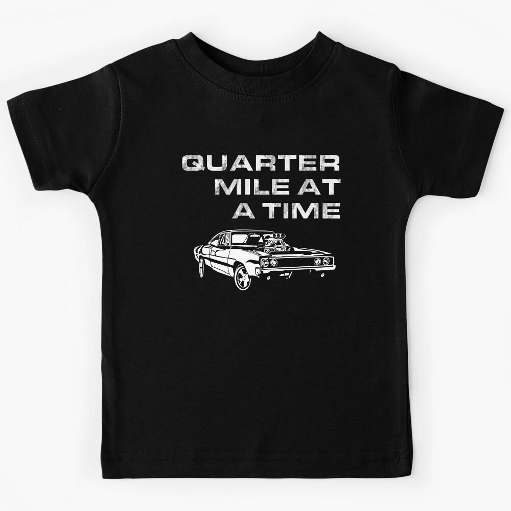 I live my life a quarter mile at a time Kids T-Shirt 150
