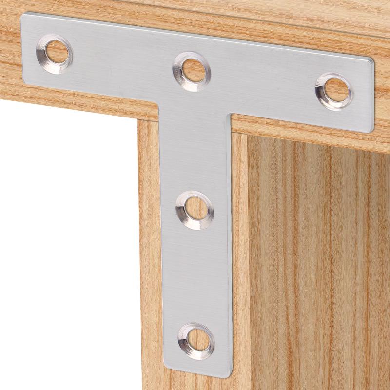 Edelstahl 90° L-Form Winkelhalter Verstärkungsverbinder