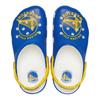 Crocs Klasyczne Klapki Nba Golden State Warriors Unisex Niebieskie
