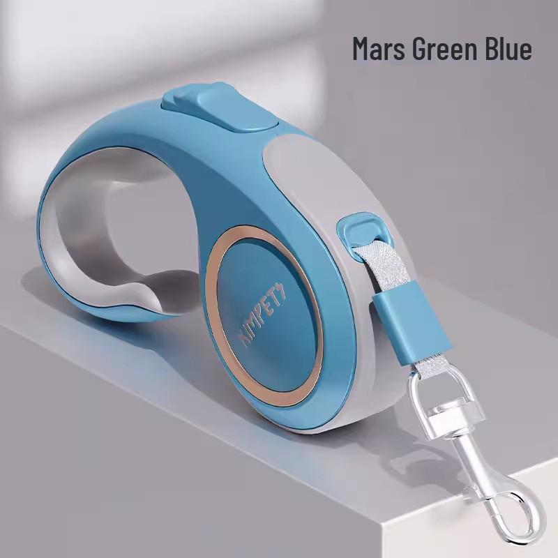 LED Retractable Dog Leash - Tangle-Free, Luminous Rope for Safe Walks.
