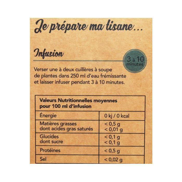 Nat & Form Tisane Aubépine Bio 40g