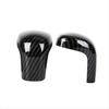 Carbon fiber look Gear Shift Knob Cover Trim 1pcs For Toyota Camry 2018-2024