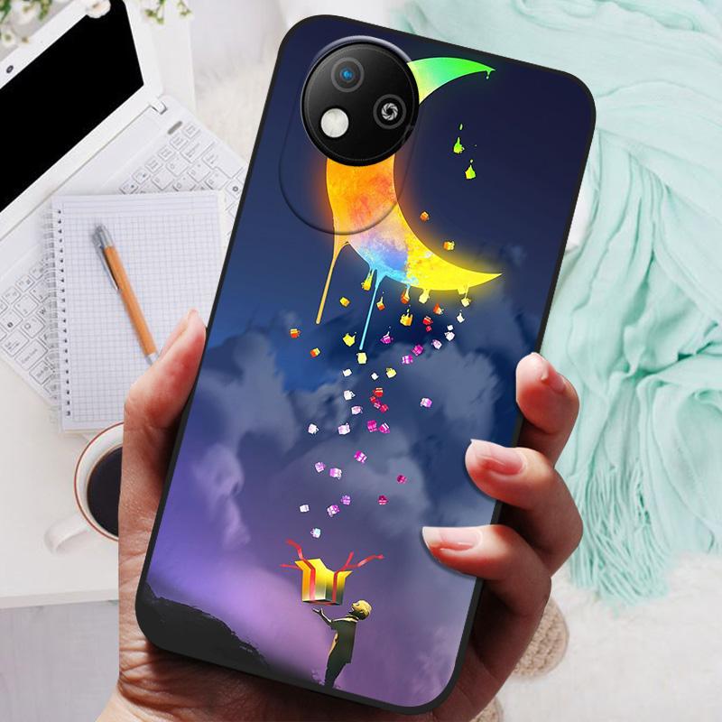 For  ZTE Blade A35 Lite Case Lion Wolf Silicone Soft Back Cover For ZTE Blade A35 Core Phone Case A35Lite 2024 Protective Shell