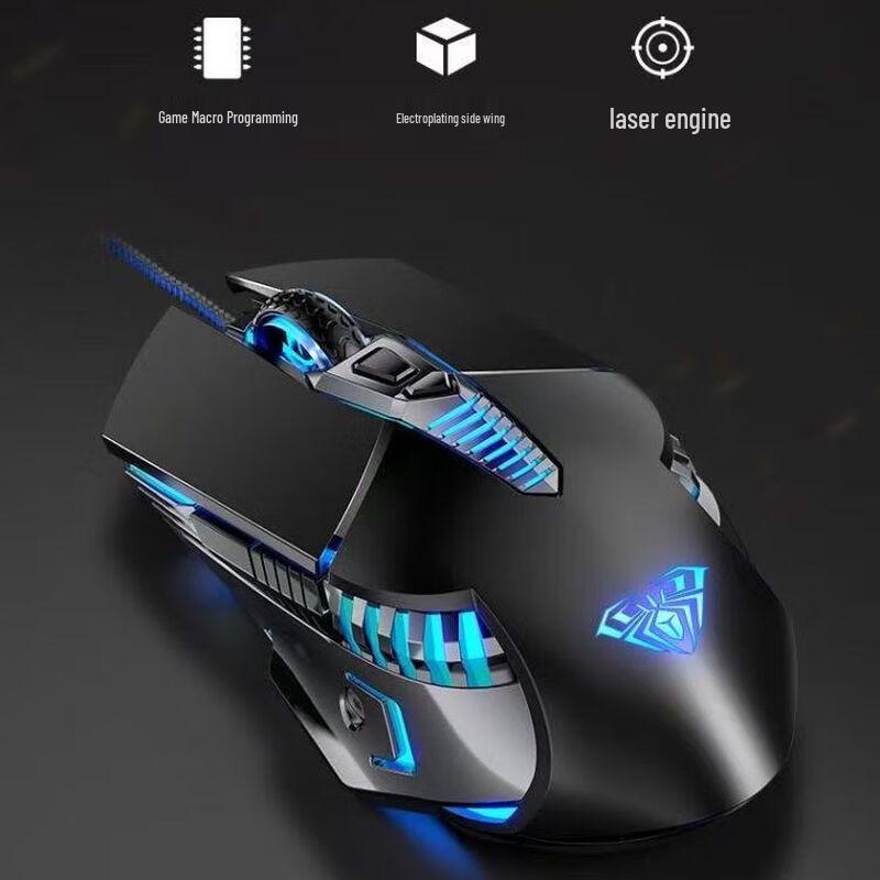 AULA T500 Wired Gaming Keyboard Mouse Combo