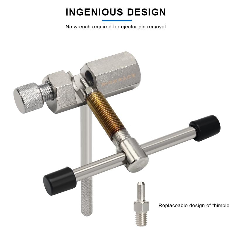 Nýtovač řetězu dělička nůž univerzální nástroj na roznýtování řetězu jízdního kola pro 7 8 9 10 11 jednorychlostní články řetězu