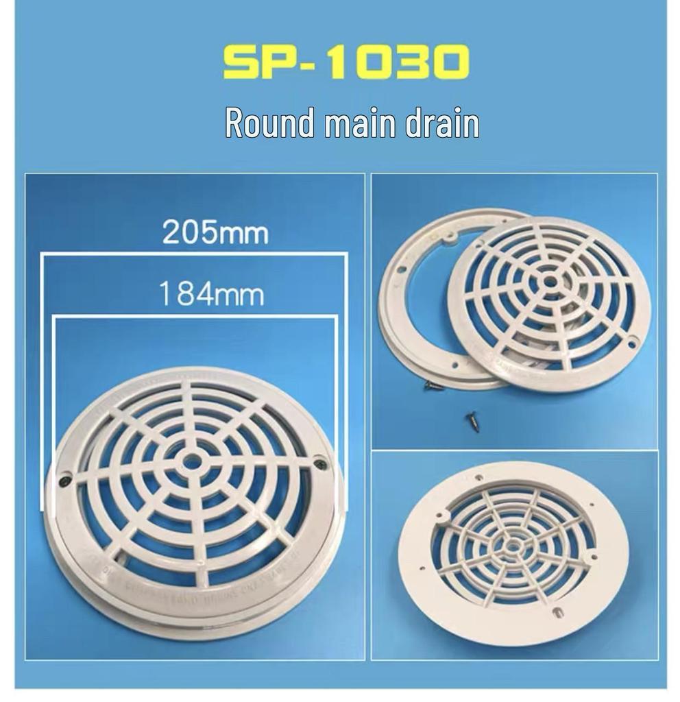 Adjustable In-Pool Concrete Water Inlet & Outlet for Circulation and Surfing