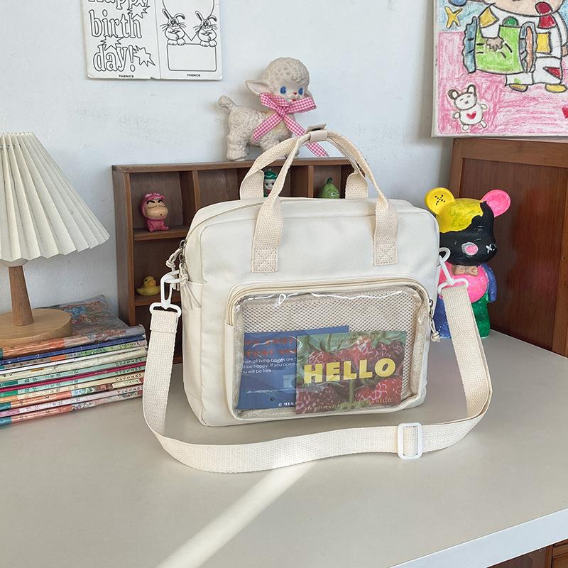 New Niche Design Cute Kawaii Ita Bag JK Uniform Shoulder Bag Girls Backpack, Crossbody Bag, Handbag Y2K High-Quality Nylon Bag