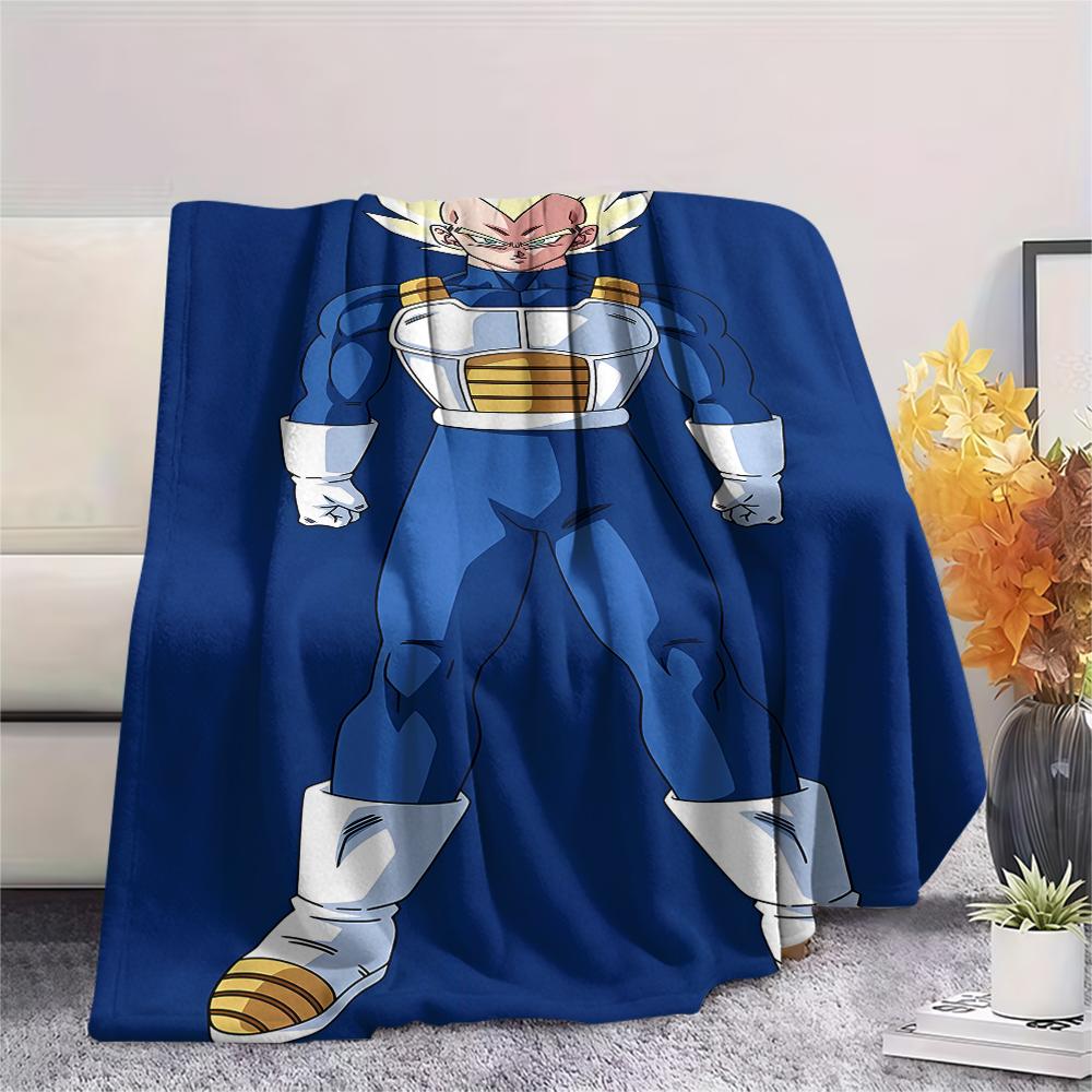 Dragon Ball characters Print Flannel Blanket,High quality Comfortable for All Seasons,Home Decor,Warmth and Comfort,Perfect for Christmas Gifts