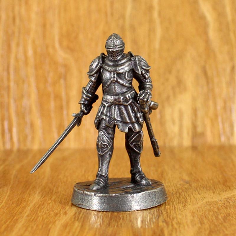 Desk Figurines Warrior Craft Ornament Creative Desktop Model Toy Home Decoration For Garden Balcony Nightstand Entryway Living
