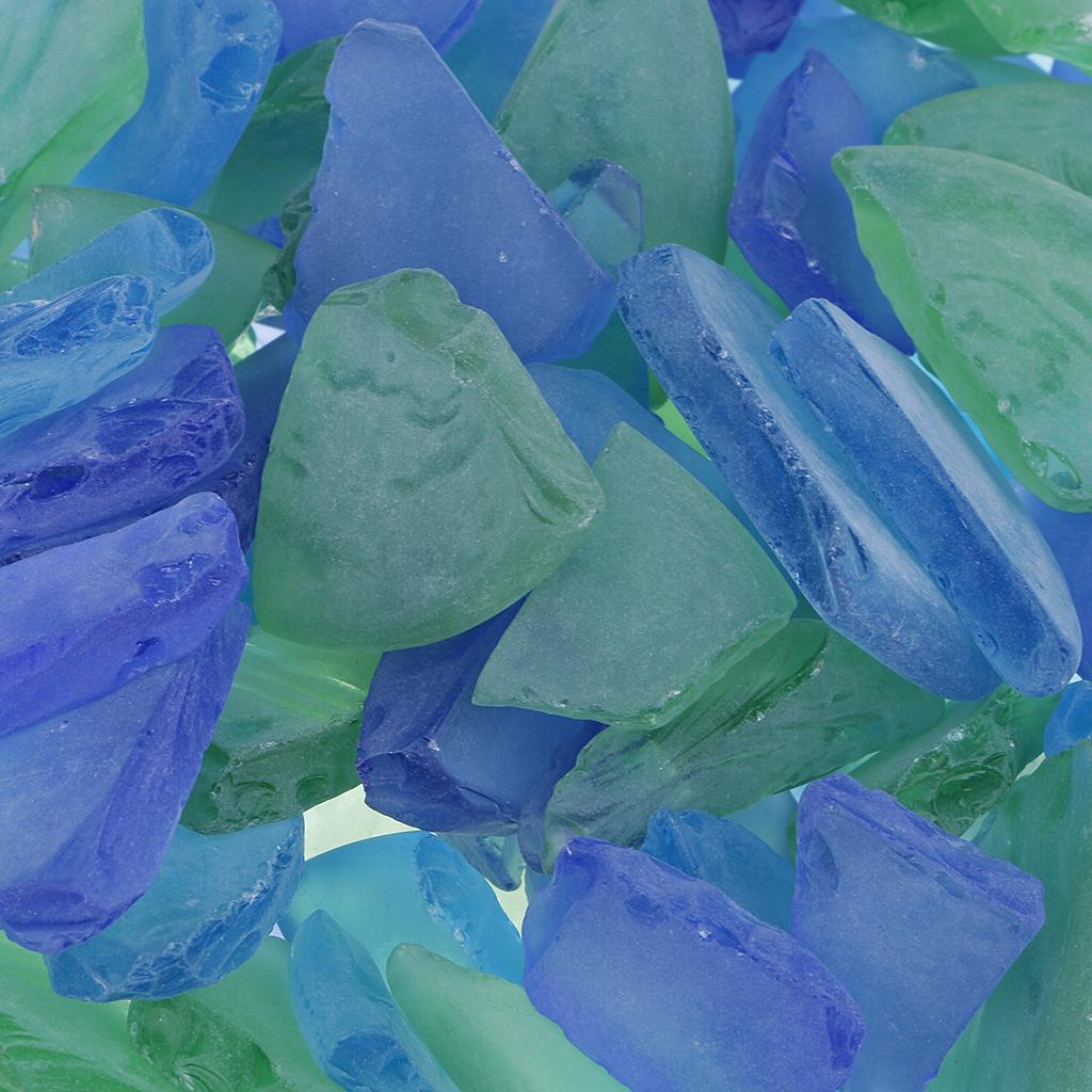 500g Vintage Glass Crafts Jewellery Mosaic Wedding
