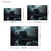 2D Spooky Old Cottage with Boat Photo Booth Backdrop Cloth for Horror Theme