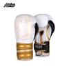 Guantes de Boxeo Profesionales Hombres Mujeres Entrenamiento MMA Muay Thai Sparring 10oz 12oz 14oz Cuero PU Blanco Diseño Medusa