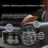 Leather Cleaning Balm Leather Clean Cream for Efficient Stain Removal & Shine Restoration for Various Leather Goods